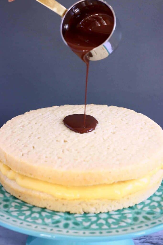 Gluten-Free Vegan Boston Cream Pie Gluten-Free Vegan Boston Cream Pie