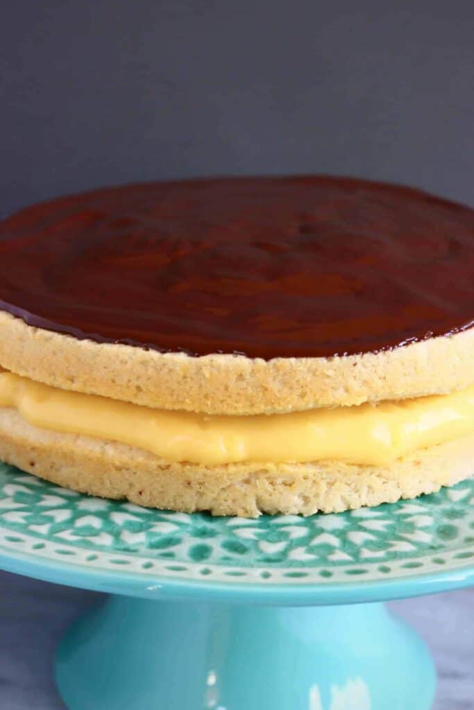 Gluten-Free Vegan Boston Cream Pie Gluten-Free Vegan Boston Cream Pie