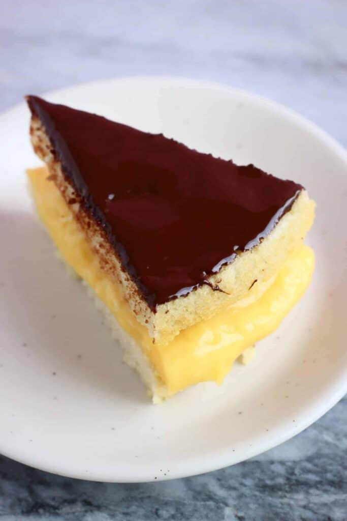 Gluten-Free Vegan Boston Cream Pie Gluten-Free Vegan Boston Cream Pie