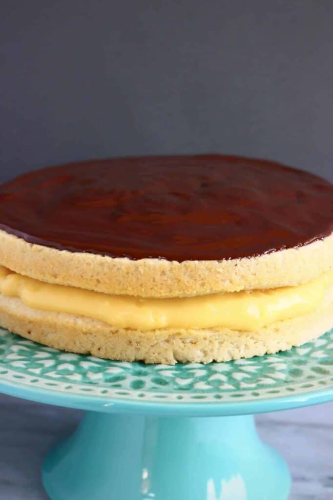 Gluten-Free Vegan Boston Cream Pie Gluten-Free Vegan Boston Cream Pie