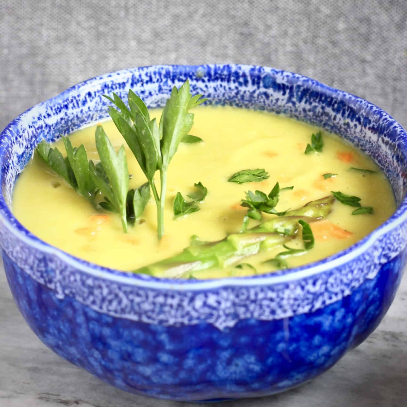 Vegan Cream of Asparagus Soup (GF) Rhian's Recipes
