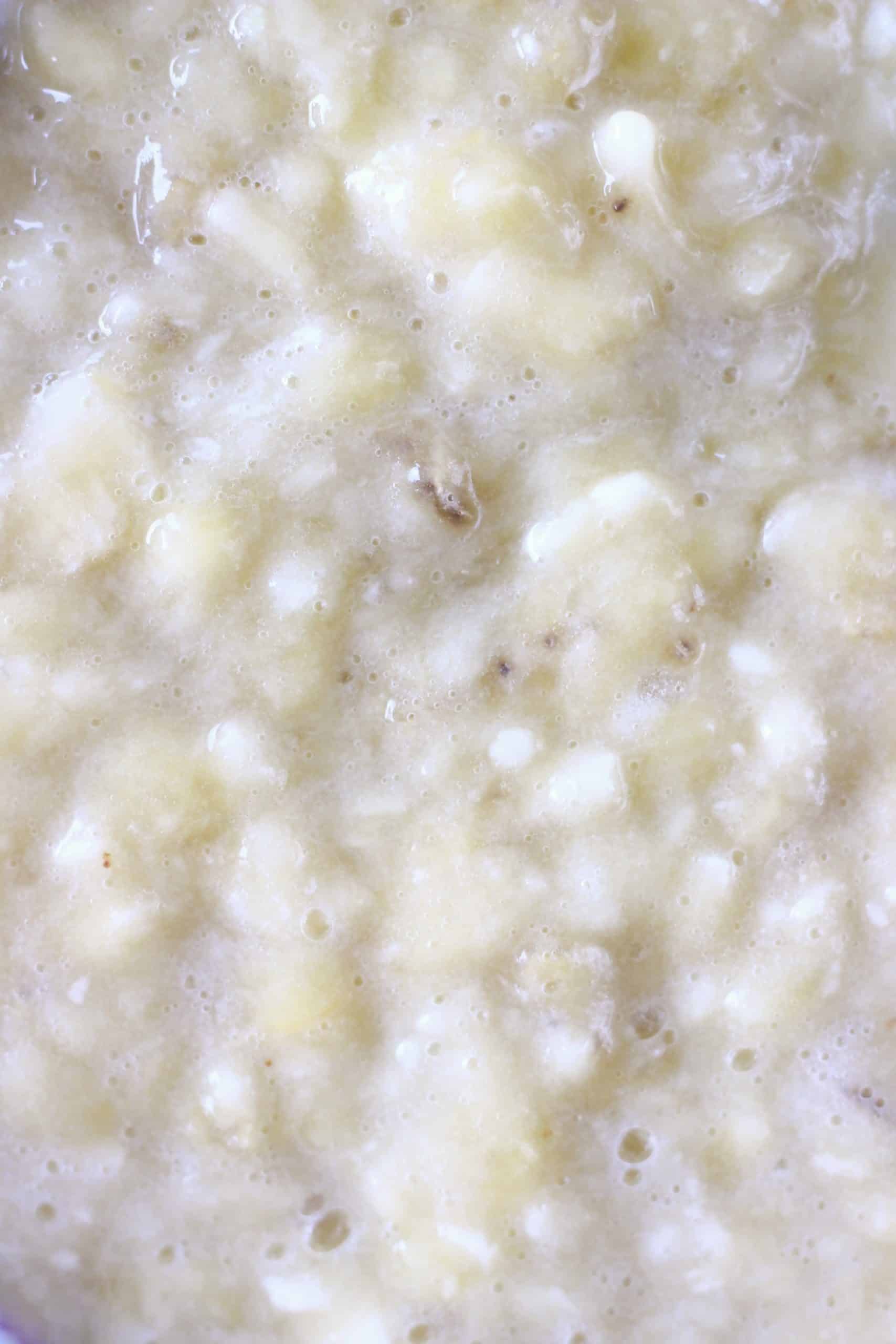 Mashed banana