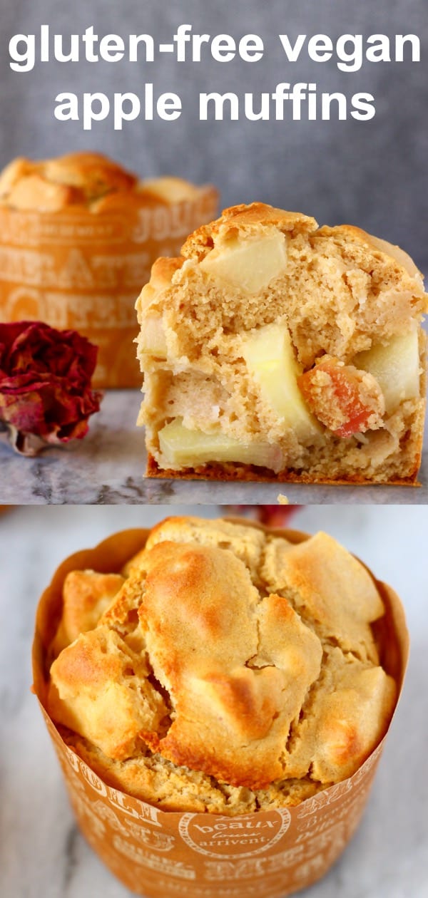 GlutenFree Vegan Apple Muffins Rhian's Recipes