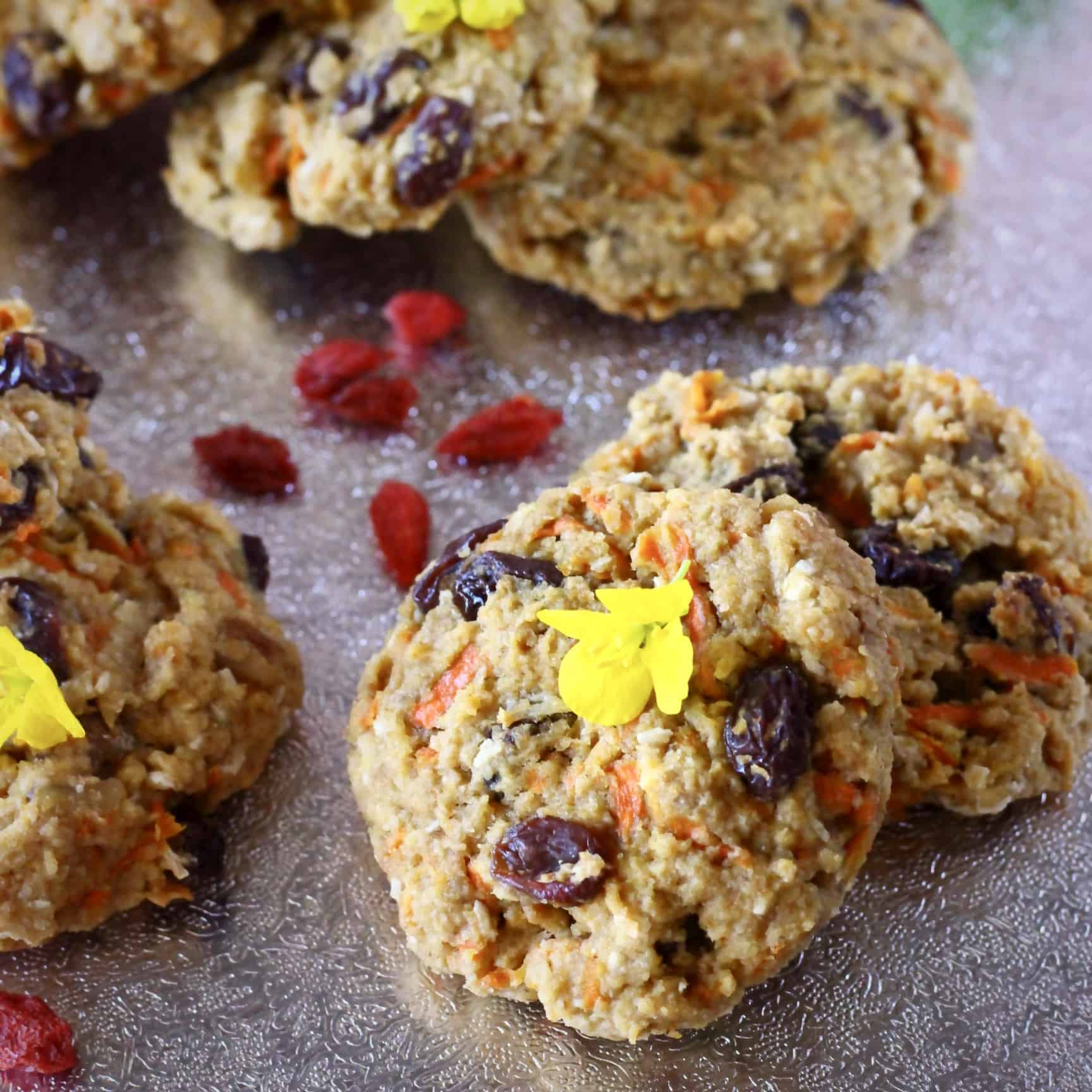 GlutenFree Vegan Carrot Cake Cookies Rhian's Recipes
