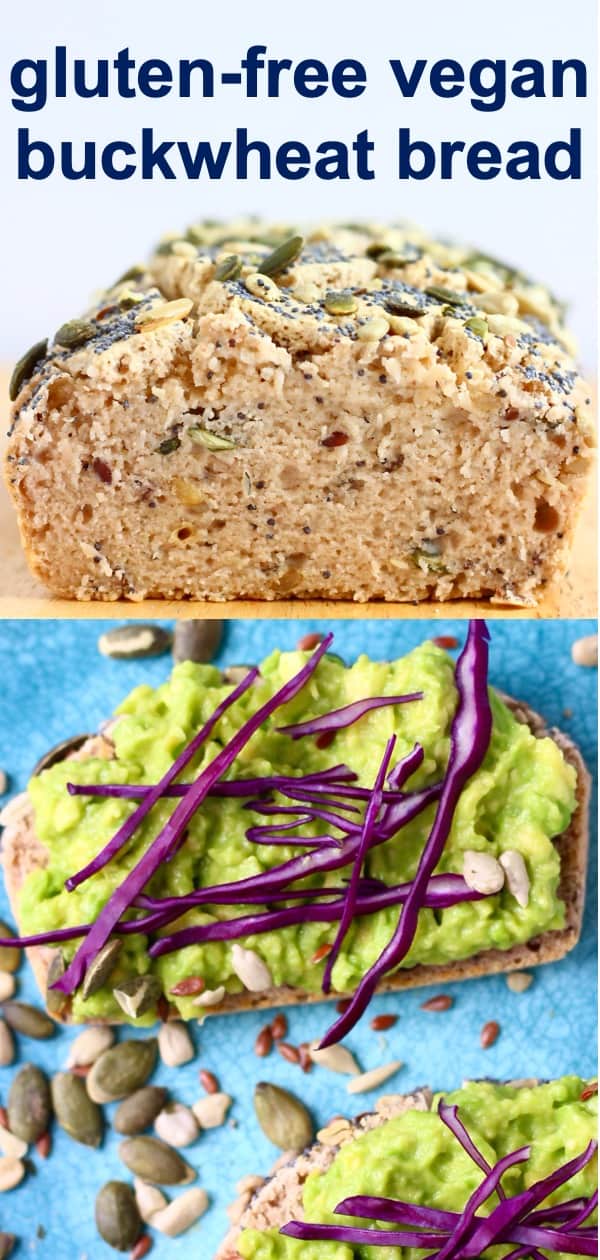 GlutenFree Vegan Seeded Buckwheat Bread Rhian's Recipes