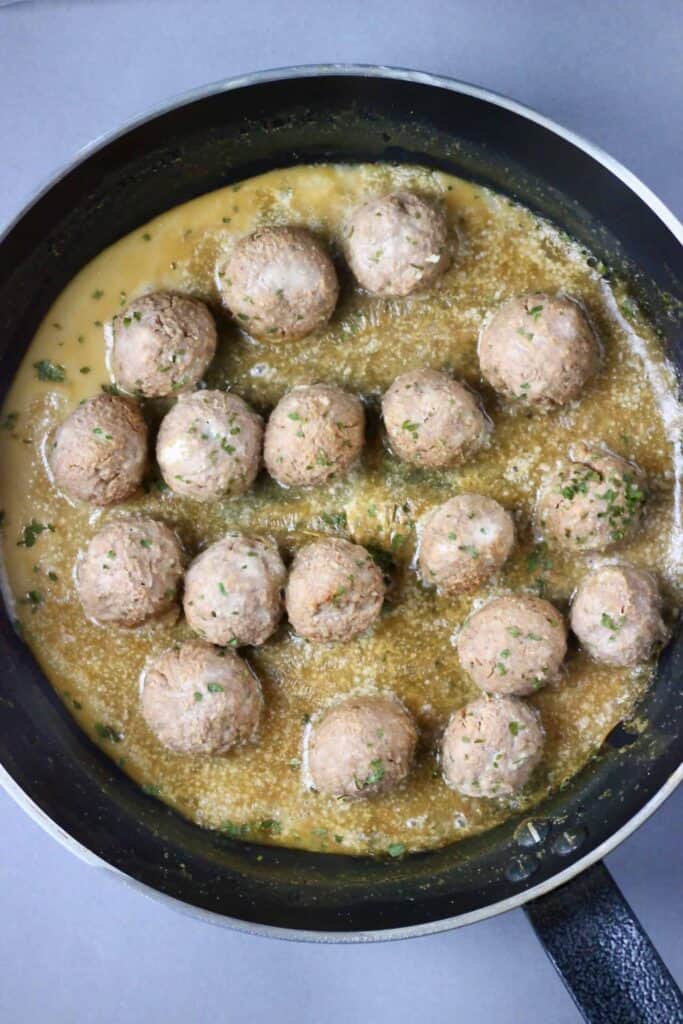 Vegan Swedish Meatballs (GF)