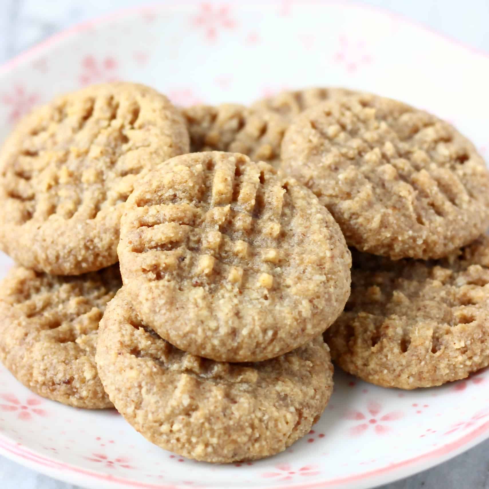 GlutenFree Vegan Peanut Butter Cookies Rhian's Recipes