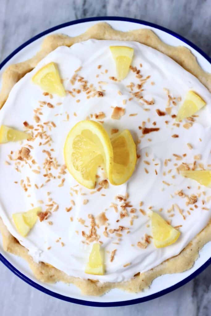 Gluten-Free Vegan Lemon Pie