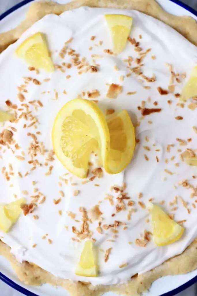 Gluten-Free Vegan Lemon Pie