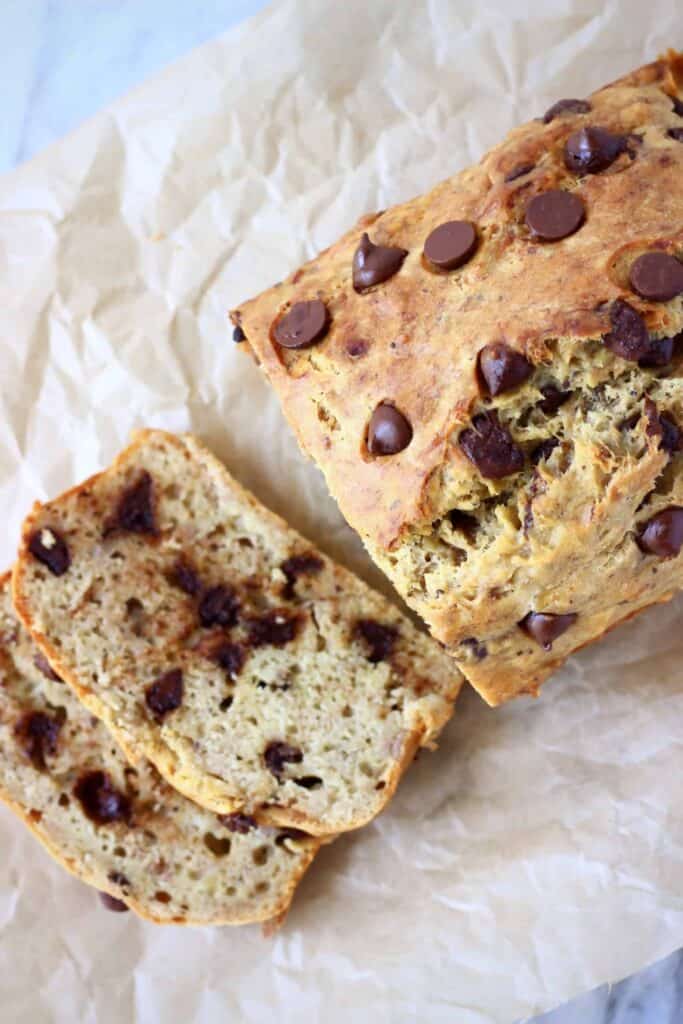 Gluten-Free Vegan Chocolate Chip Banana Bread