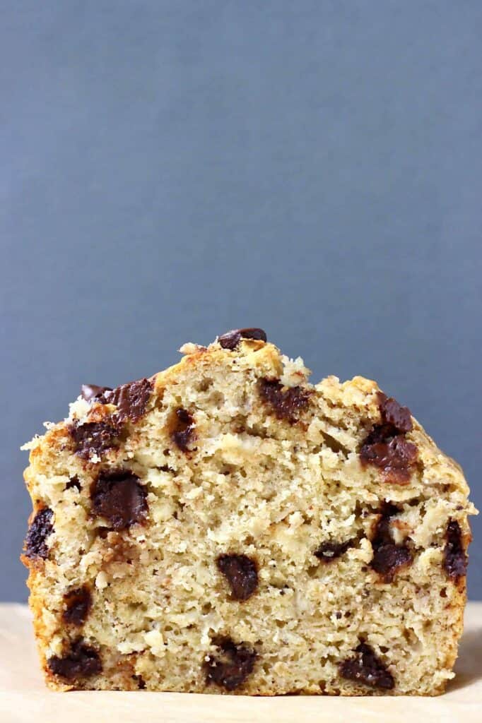 Gluten-Free Vegan Chocolate Chip Banana Bread