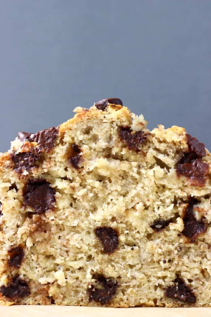 Gluten-Free Vegan Chocolate Chip Banana Bread
