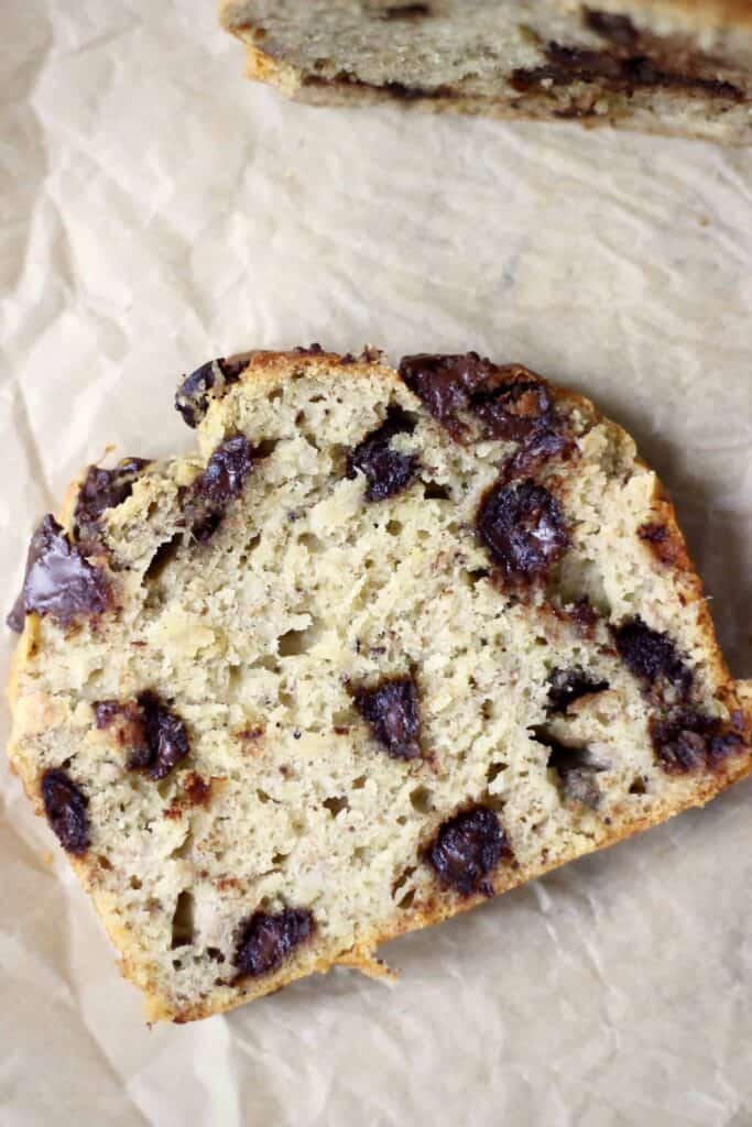 Gluten-Free Vegan Chocolate Chip Banana Bread