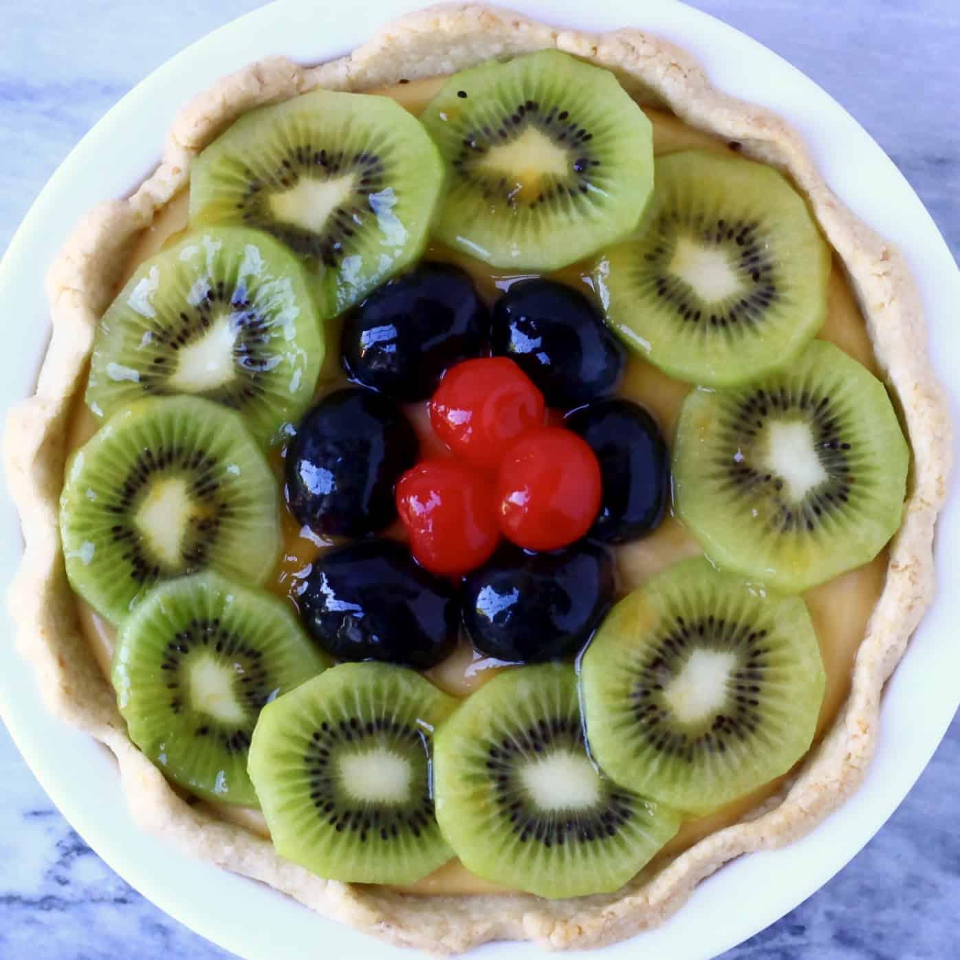 GlutenFree Vegan Fruit Tart Rhian's Recipes