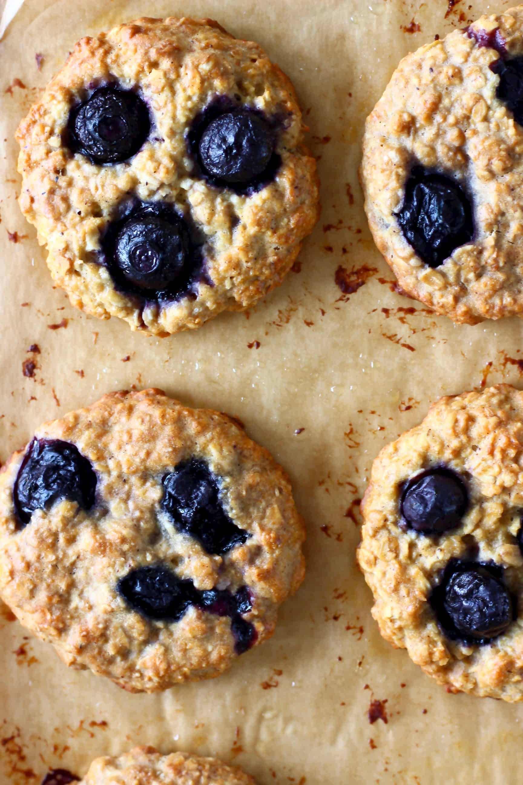 GlutenFree Vegan Blueberry Breakfast Cookies Rhian's GlutenFree Vegan Blueberry Breakfast Cookies Rhian's
