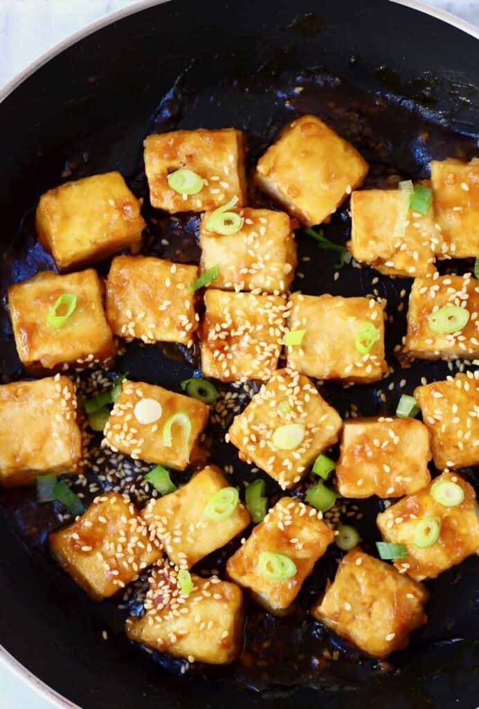 Sesame Tofu (Vegan + GF) Rhian's Recipes