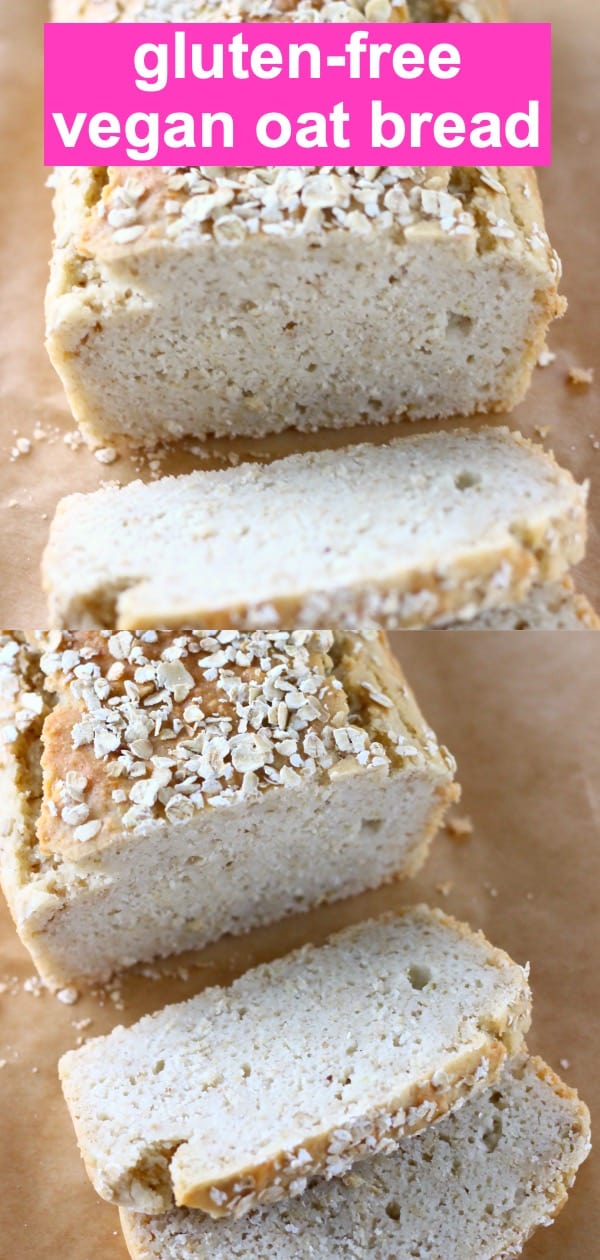 GlutenFree Vegan Oat Bread Rhian's Recipes