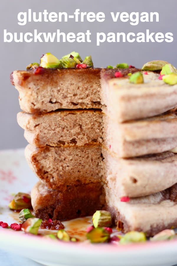 GlutenFree Vegan Buckwheat Pancakes Rhian's Recipes