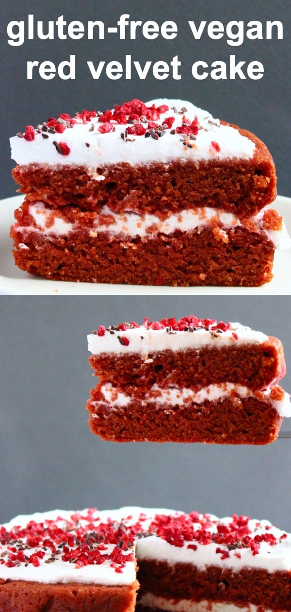GlutenFree Vegan Red Velvet Cake Rhian's Recipes