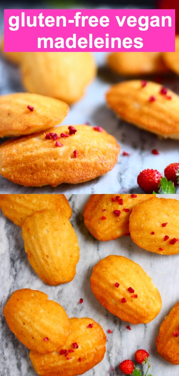GlutenFree Vegan Madeleines Rhian's Recipes