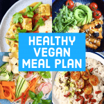 Healthy vegan meal plan cover image