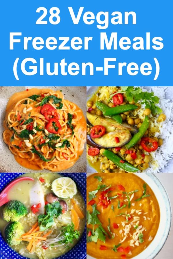 28 Vegan Freezer Meals (Gluten-Free) - Rhian's Recipes