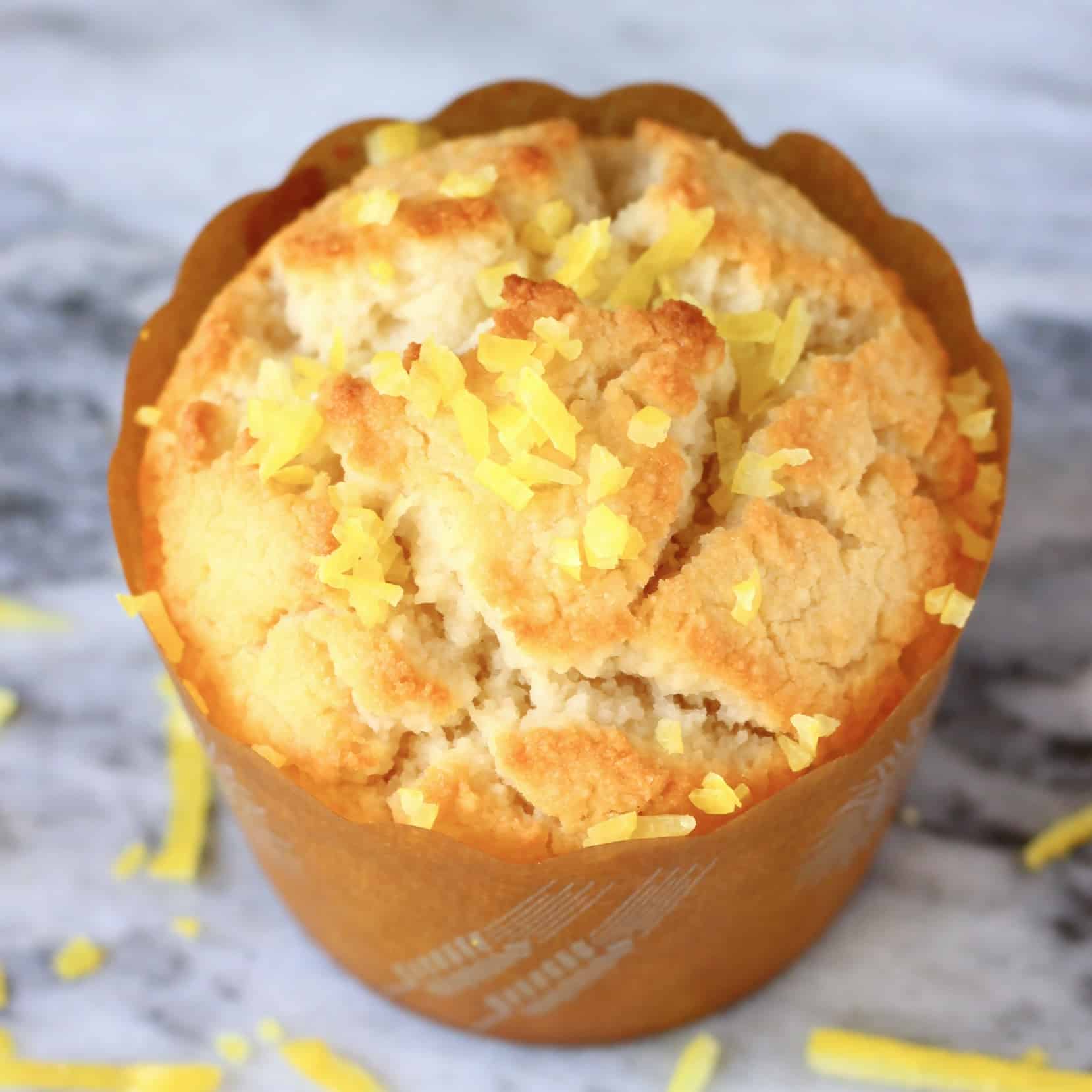 Gluten-Free Vegan Lemon Muffins-image