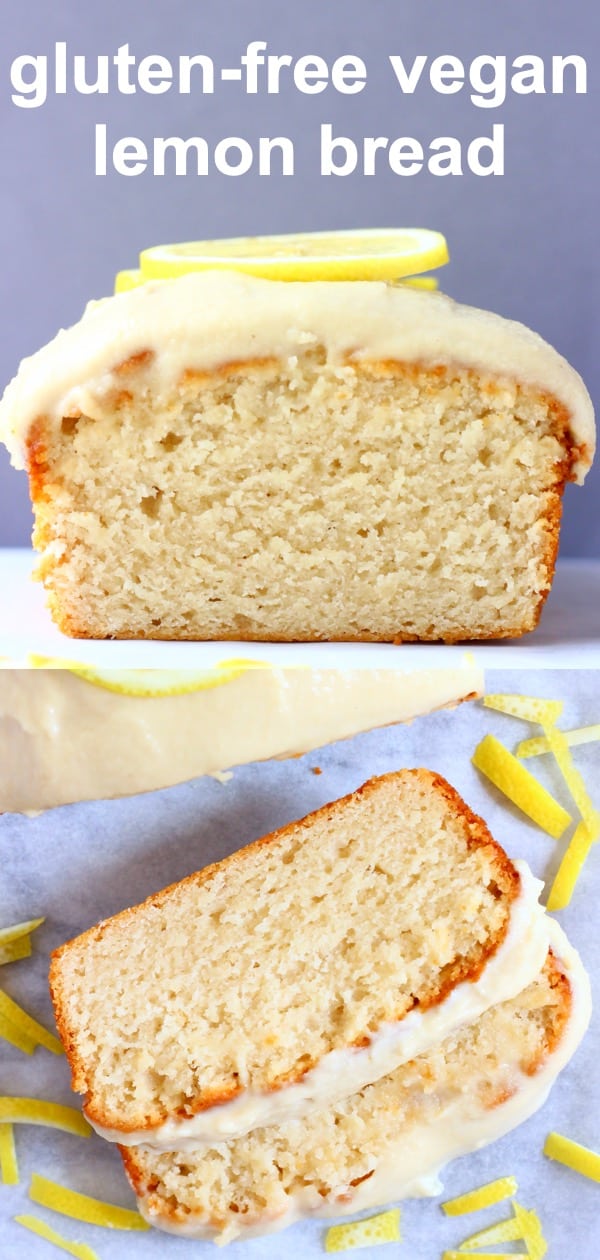 GlutenFree Vegan Lemon Bread Rhian's Recipes