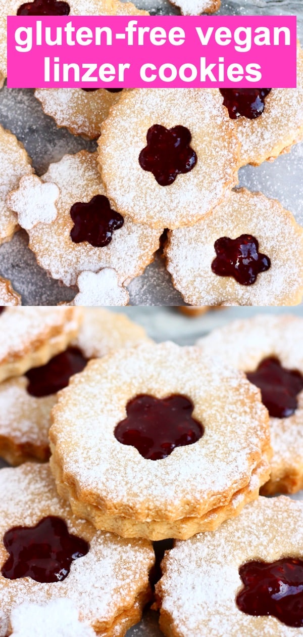 GlutenFree Vegan Linzer Cookies Rhian's Recipes