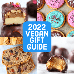 2022 Vegan Gift Guide collage