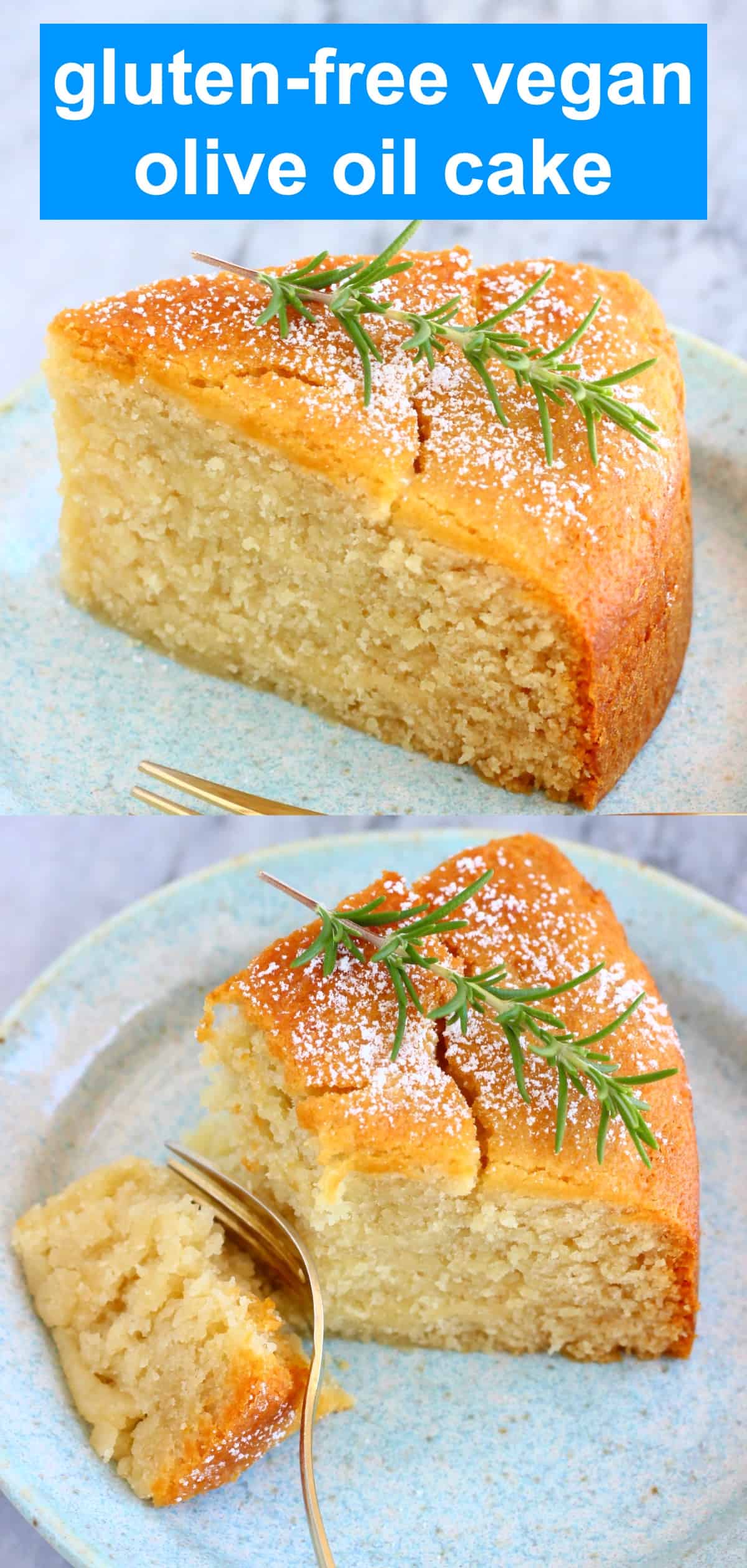 GlutenFree Vegan Olive Oil Cake Rhian's Recipes