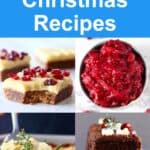 A collage of 80 vegan Christmas recipes photos
